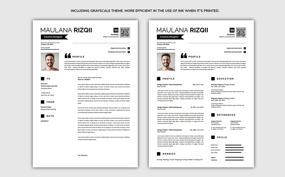 complete resume template 71068 usa cv template