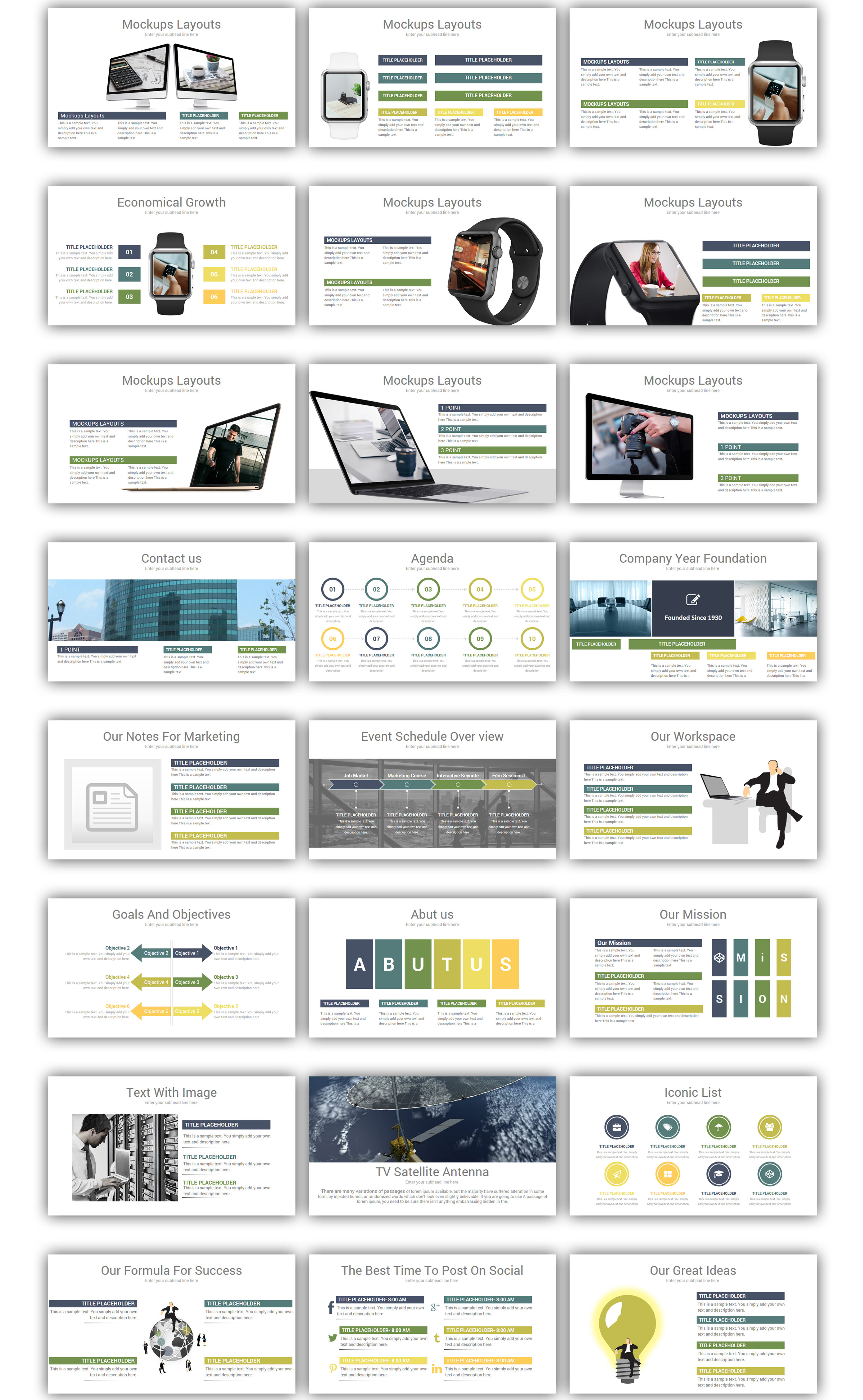 Pro - PowerPoint Template #77025