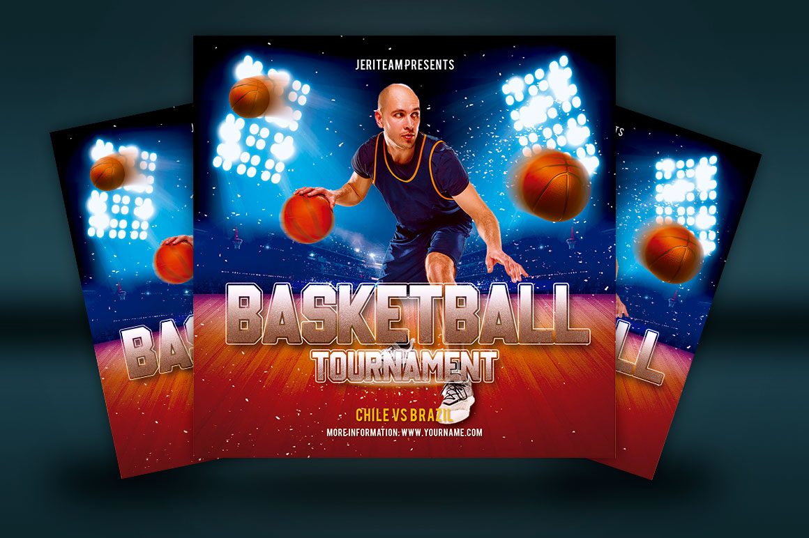 Download Фирменный стиль "Basketball Flyer - Corporate Identity Template" / Basketball Flyer - Corporate Identity Template - Фирменный стиль на тему графика basketball,clean,modern,professional,flyer,print,player,staduim,creative,sport