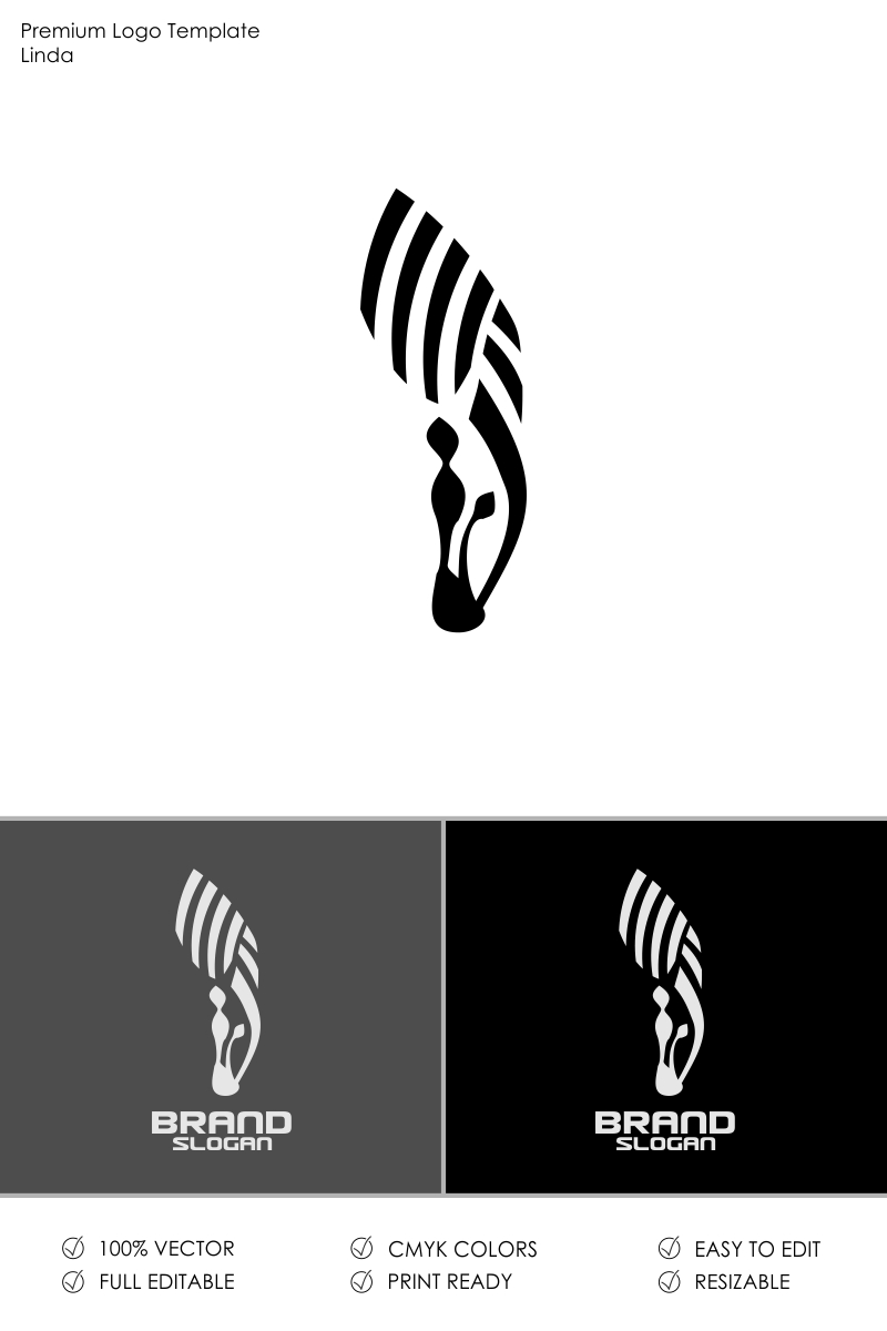 Zebra Logo Theme Big Screenshot Zebra Logo Template New Screenshots BIG