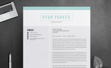 Ryan Parker Professional Premium Resume Theme Small Screenshot Ryan Parker Professional Resume Template
