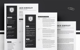 Jack Kingsley Premium Resume Template Small Screenshot Jack Kingsley Resume Template