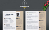 Camila Hintz Premium Resume Template Small Screenshot Camila Hintz Resume Template