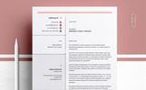 Rose Premium Resume Template Small Screenshot Rose Resume Template