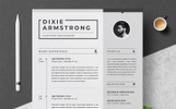 Dixie Premium Resume Theme Small Screenshot Dixie Resume Template