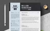 Henderson Premium Szablon resume Mały zrzut ekranu Szablon resume Henderson #79183