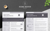 Nayara Premium Modèle de CV Petite capture d'écran "Nayara" modèle de CV