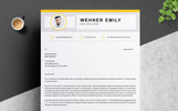 Wehner Premium Thème de CV Petite capture d'écran "Wehner" modèle de CV