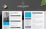 Marvin Premium Szablon resume Mały zrzut ekranu Szablon resume Marvin #82325
