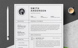 Smith Premium Resume Theme Small Screenshot Smith Resume Template