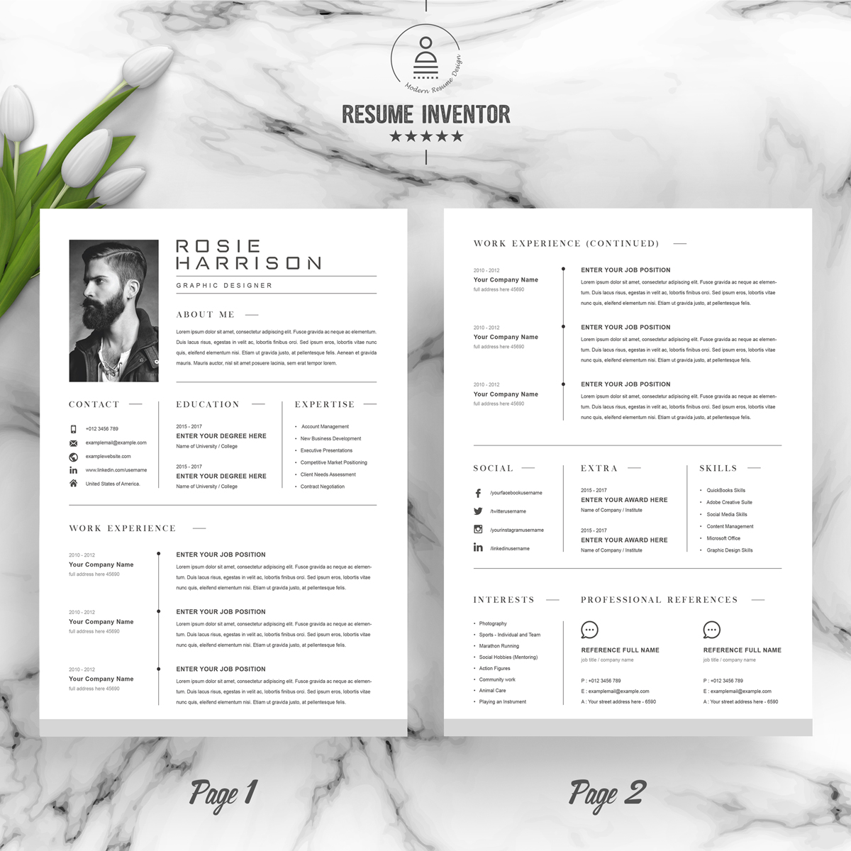 https://s3u.tmimgcdn.com/1860567-1578207310527_02_2-Pages-Free-Resume-Design-Template.jpg