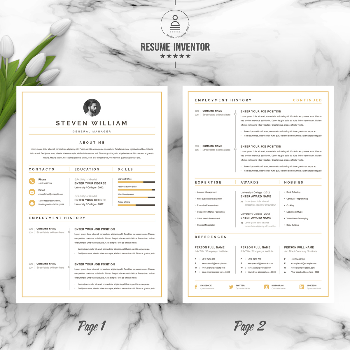 https://s3u.tmimgcdn.com/1860567-1580627614207_02_2-Pages-Free-Resume-Design-Template.jpg