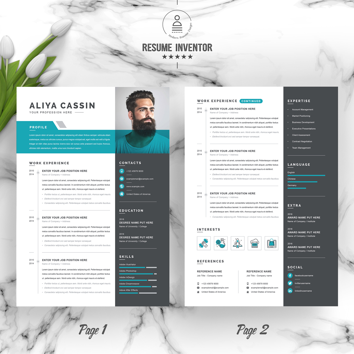 https://s3u.tmimgcdn.com/1860567-1583588749617_02_2-Pages-Free-Resume-Design-Template.jpg