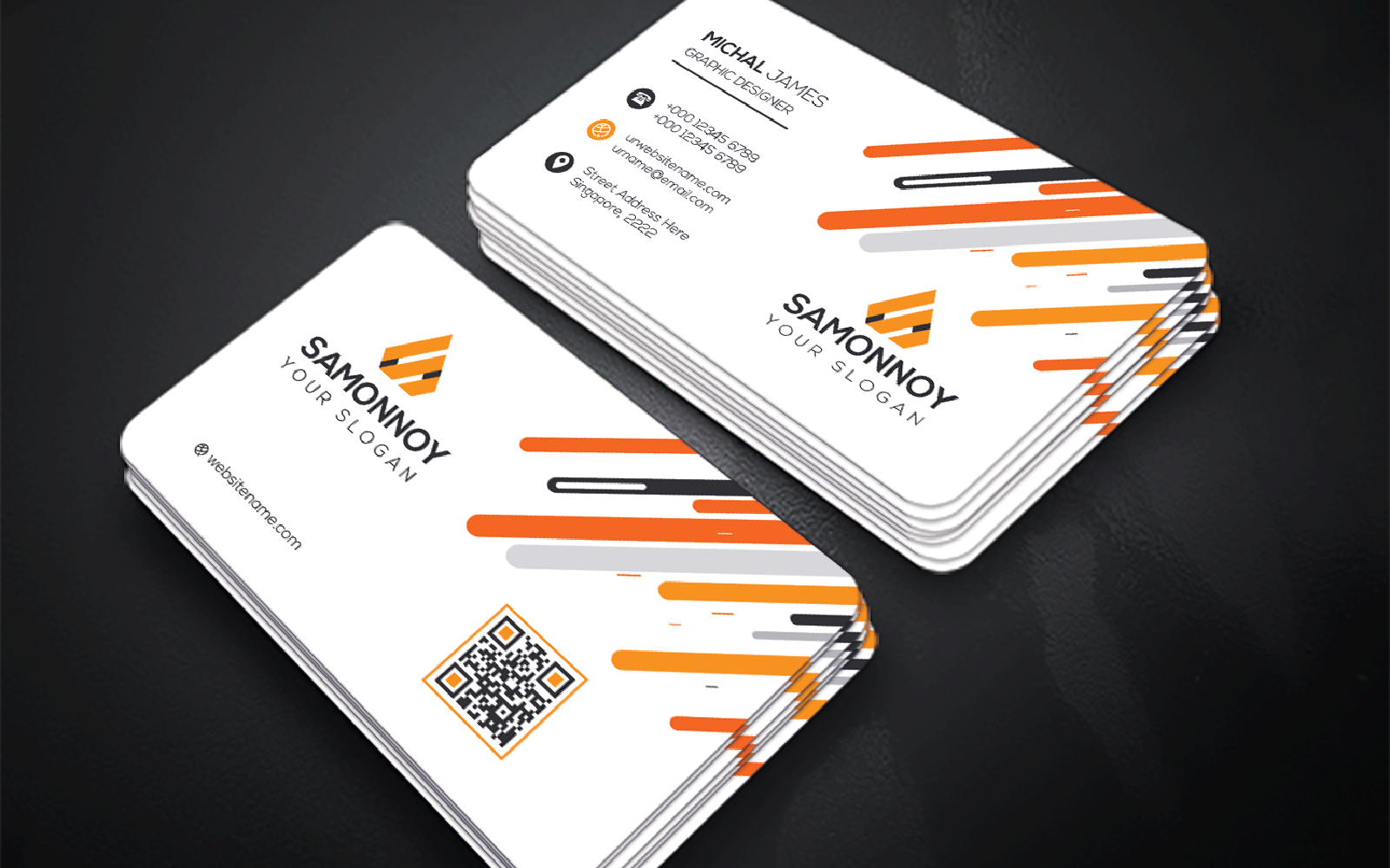 Download Фирменный стиль "Business Card - Corporate Identity Template" / Business Card - Corporate Identity Template - Фирменный стиль на тему графика print,designer,business,card,both,side,design,green,black,white,professional,modern,graphic,landscape,official,standard,creative,simple,web,logo