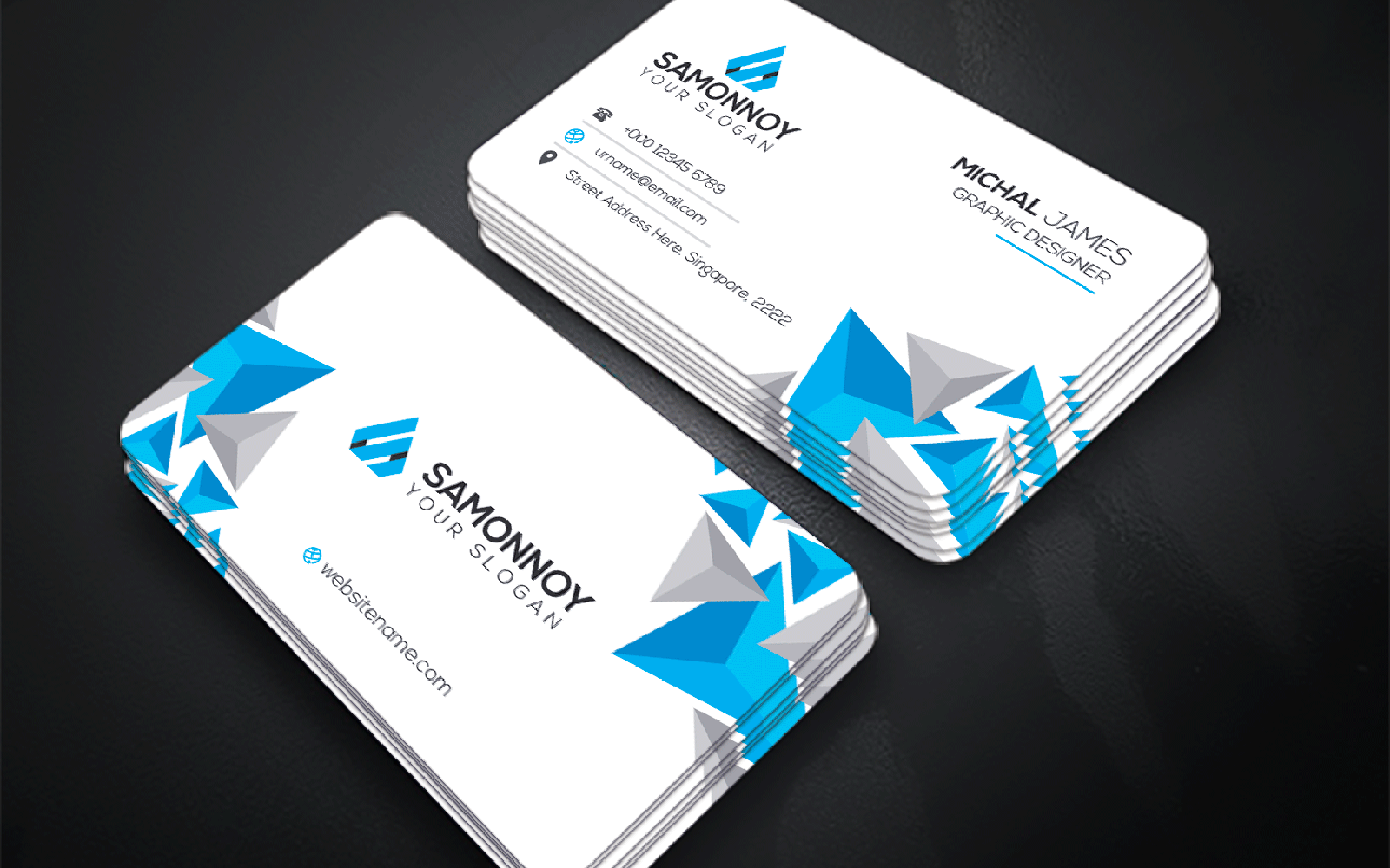 Download Фирменный стиль "Modern Business Card - Corporate Identity Template" / Modern Business Card - Corporate Identity Template - Фирменный стиль на тему графика print,designer,business,card,both,side,design,green,black,white,professional,modern,graphic,landscape,official,standard,creative,simple,web,logo