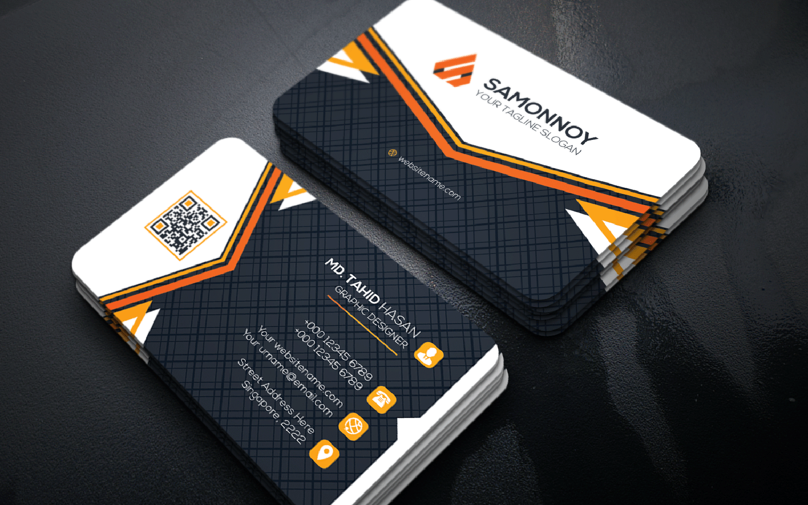 Download Фирменный стиль "Abstract Business Card - Corporate Identity Template" / Abstract Business Card - Corporate Identity Template - Фирменный стиль на тему графика print,designer,business,card,both,side,design,green,black,white,professional,modern,graphic,landscape,official,standard,creative,simple,web,logo
