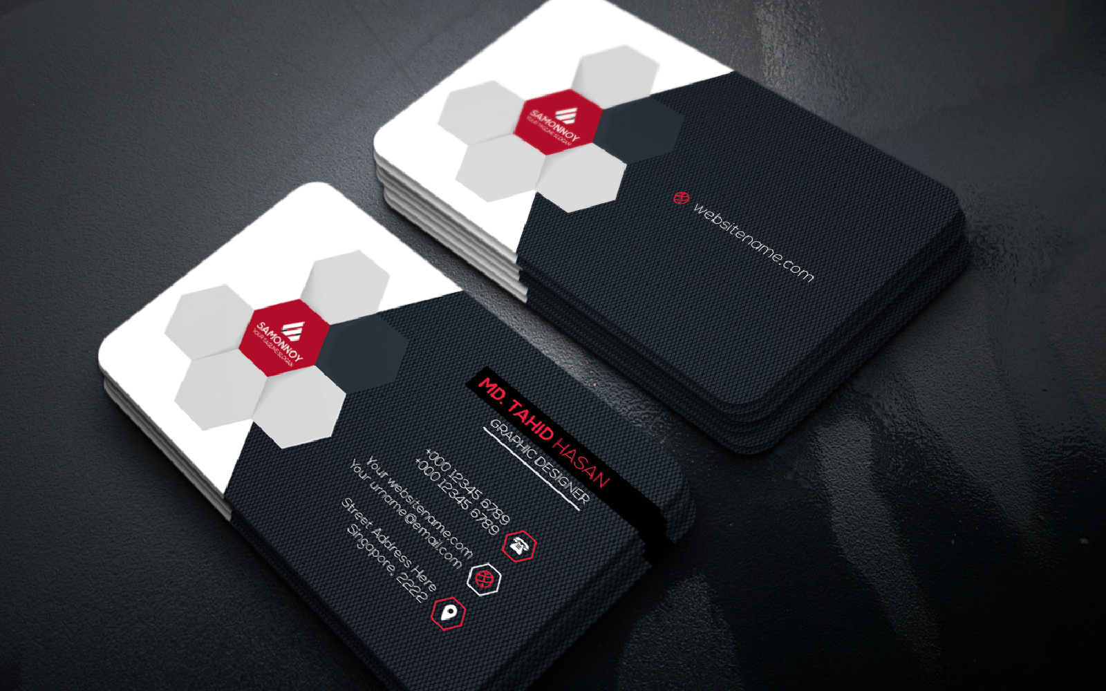 Download Фирменный стиль "Branding Stationary Business Card - Corporate Identity Template" / Branding Stationary Business Card - Corporate Identity Template - Фирменный стиль на тему графика print,designer,business,card,both,side,design,green,black,white,professional,modern,graphic,landscape,official,standard,creative,simple,web,logo