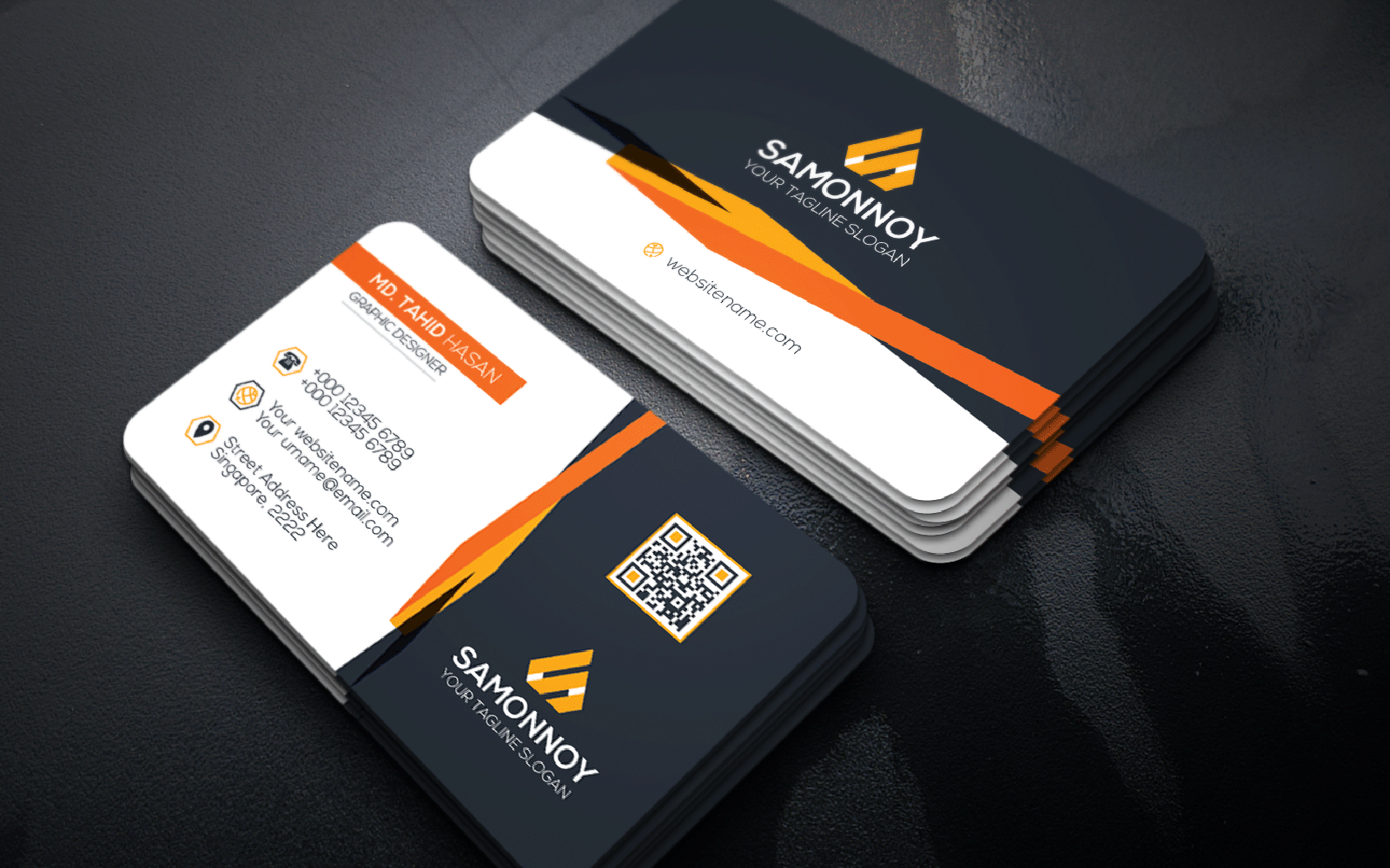 Download Фирменный стиль "Branding Stationary Business Card - Corporate Identity Template" / Branding Stationary Business Card - Corporate Identity Template - Фирменный стиль на тему графика print,designer,business,card,both,side,design,green,black,white,professional,modern,graphic,landscape,official,standard,creative,simple,web,logo