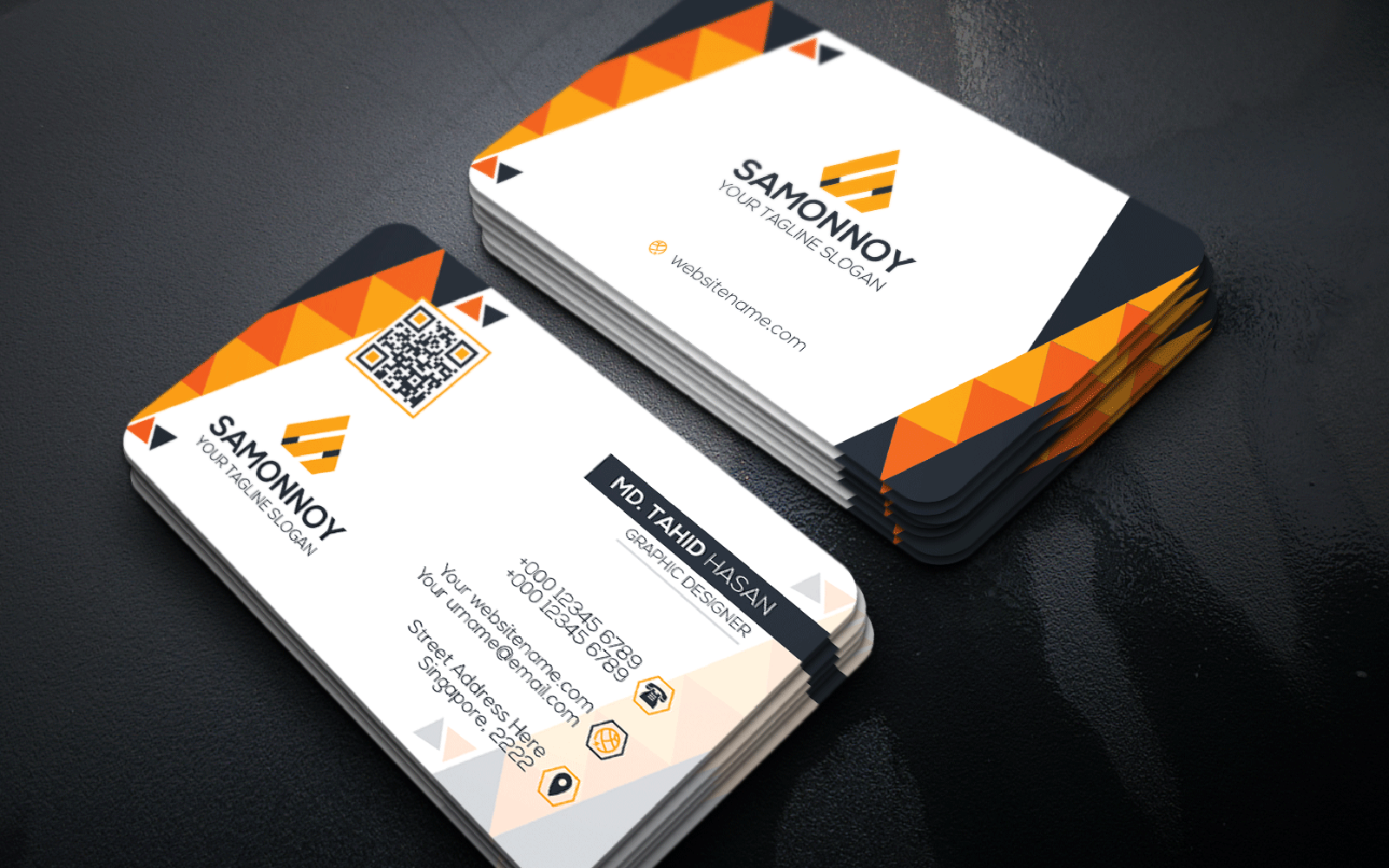 Download Фирменный стиль "Branding Stationary Business Card - Corporate Identity Template" / Branding Stationary Business Card - Corporate Identity Template - Фирменный стиль на тему графика print,designer,business,card,both,side,design,green,black,white,professional,modern,graphic,landscape,official,standard,creative,simple,web,logo