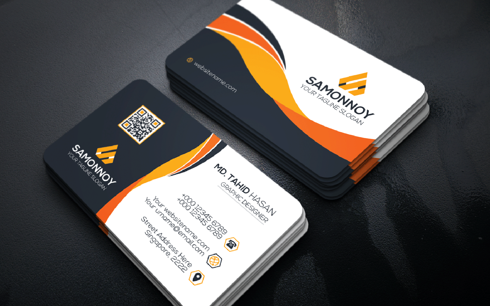 Download Фирменный стиль "Branding Stationary Business Card - Corporate Identity Template" / Branding Stationary Business Card - Corporate Identity Template - Фирменный стиль на тему графика print,designer,business,card,both,side,design,green,black,white,professional,modern,graphic,landscape,official,standard,creative,simple,web,logo