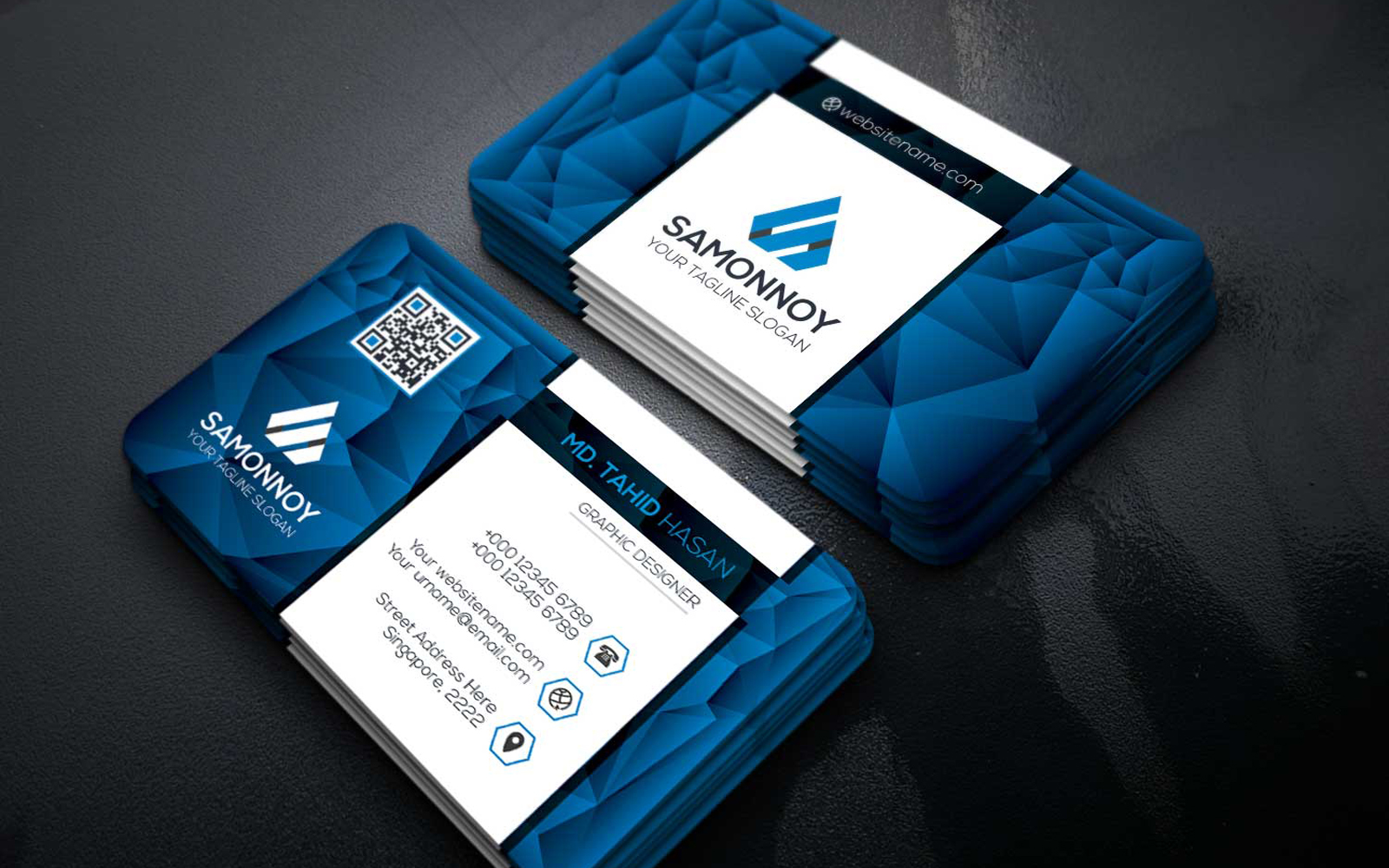 Download Фирменный стиль "Branding Stationary Business Card - Corporate Identity Template" / Branding Stationary Business Card - Corporate Identity Template - Фирменный стиль на тему графика print,designer,business,card,both,side,design,green,black,white,professional,modern,graphic,landscape,official,standard,creative,simple,web,logo