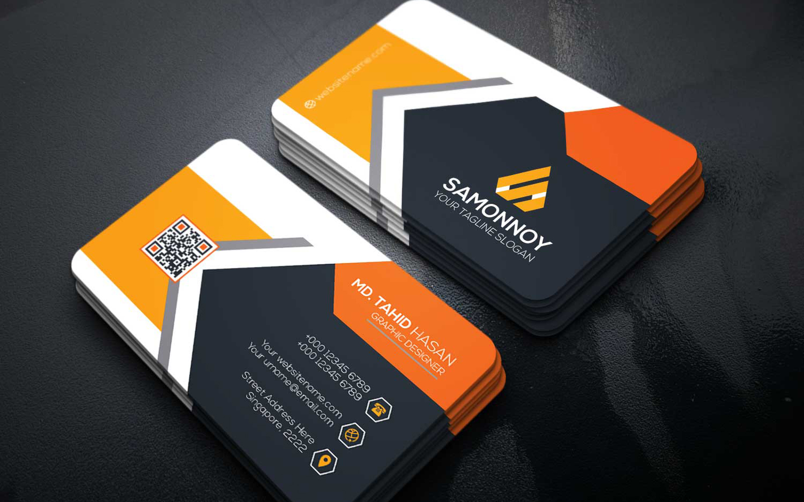 Download Фирменный стиль "Branding Stationary Business Card - Corporate Identity Template" / Branding Stationary Business Card - Corporate Identity Template - Фирменный стиль на тему графика print,designer,business,card,both,side,design,green,black,white,professional,modern,graphic,landscape,official,standard,creative,simple,web,logo
