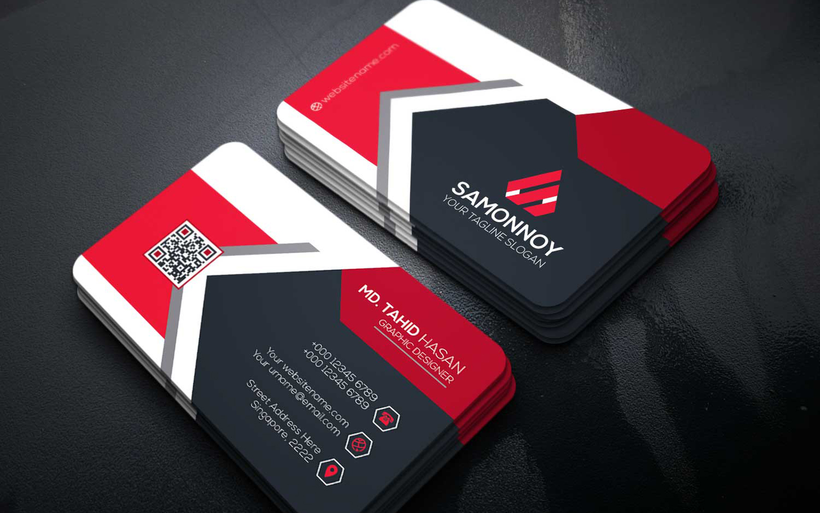 Download Фирменный стиль "Branding Stationary Business Card - Corporate Identity Template" / Branding Stationary Business Card - Corporate Identity Template - Фирменный стиль на тему графика print,designer,business,card,both,side,design,green,black,white,professional,modern,graphic,landscape,official,standard,creative,simple,web,logo