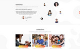 Nexus App Landing Page Bootstrap PSD Sablon Kis méretű képernyőkép Bootstrap Nexus App Landing Page PSD sablon