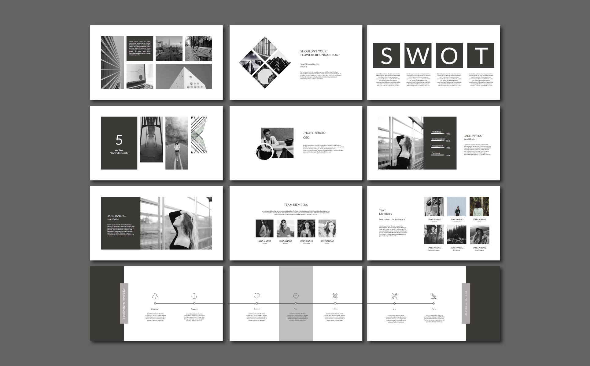Vyca Presentation Premium Keynote Theme Small Screenshot Vyca Presentation Keynote Template