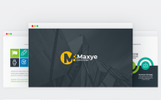 Maxye - Multipurpose Keynote Template Small Screenshot Maxye - Multipurpose Keynote Template