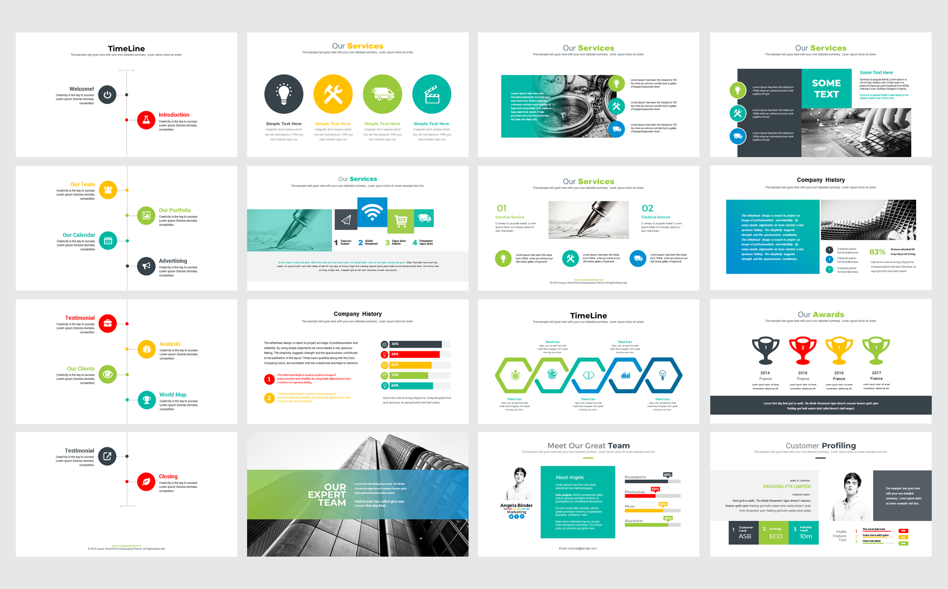 Maxye - Multipurpose Keynote Template Small Screenshot Maxye - Multipurpose Keynote Template