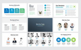Business Infographic Presentation Good PPTX Template Small Screenshot Business Infographic Presentation PowerPoint Template