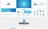 Omera - Modern Presentation Powerpoint motiv Malý screenshot PowerPoint šablona "Omera - Modern Presentation"