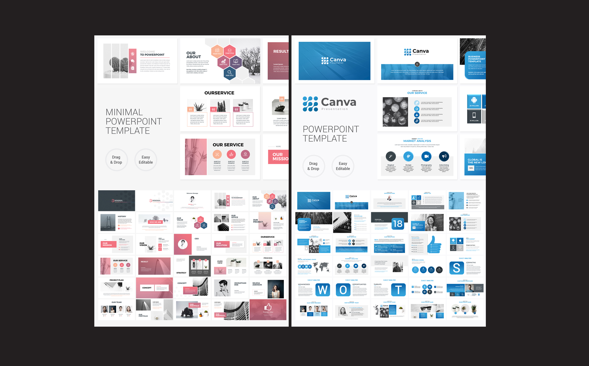 33 Presentation - Powerpoint Keynote Google Slides Бандл шаблон Маленький скриншот Бандл "33 Presentation - Powerpoint Keynote Google Slides"