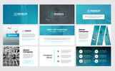 Margo Modern Presentation Powerpoint šablona Malý screenshot PowerPoint šablona "Margo Modern Presentation"