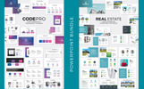 PowerPoint Presentation PowerPoint Theme Kleiner Screenshot Vorlagen-Bundle für Powerpoint-Präsentationen