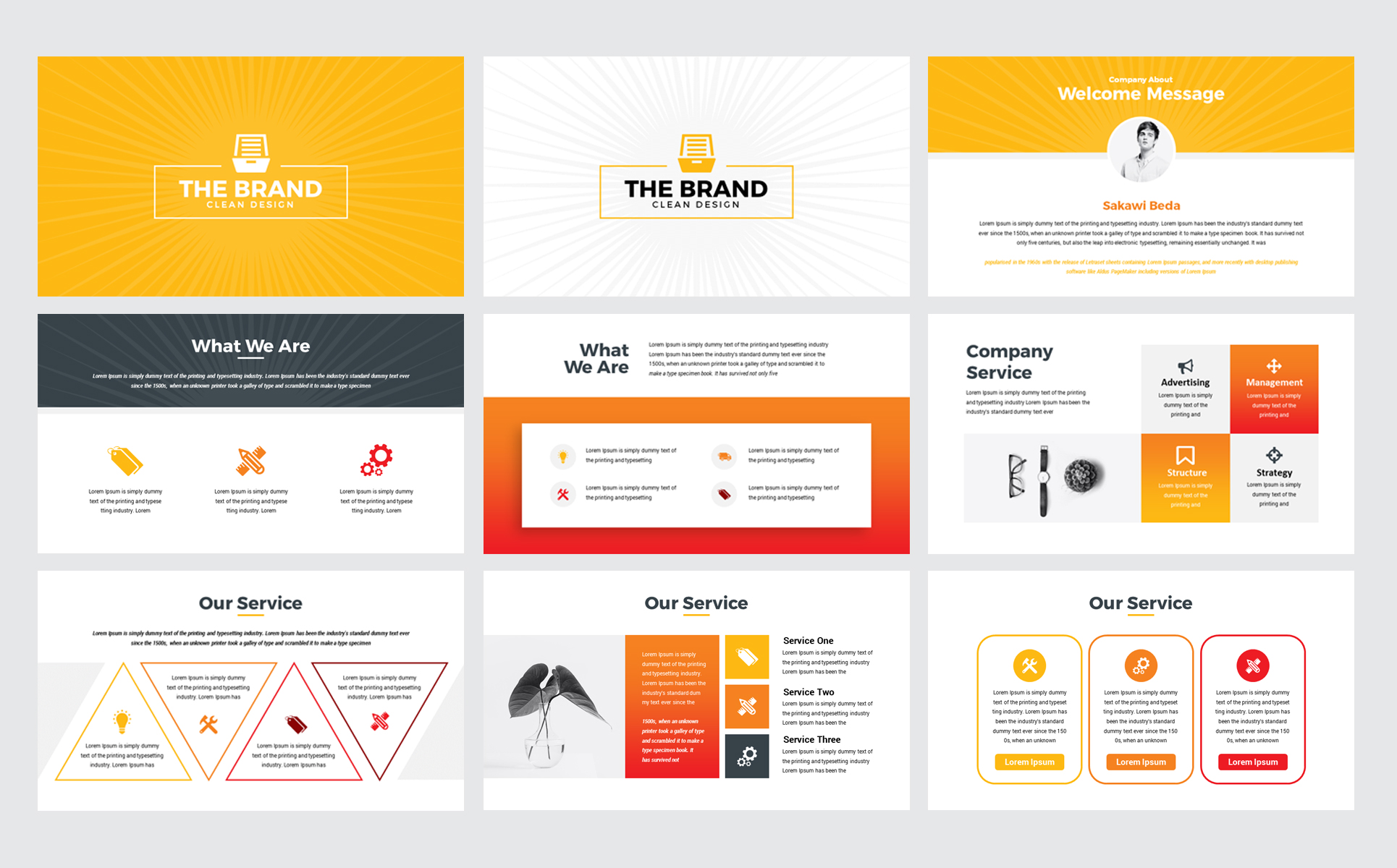 The Brand - Keynote Theme Small Screenshot The Brand - Keynote Template