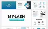 M Plash - Business Professional PPT Theme Small Screenshot M Plash - Business PowerPoint Template
