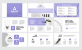 Adhar - Modern Minimal Business PowerPoint主题 小的屏幕截图 "Adhar - Modern Minimal Business" PowerPoint 模板