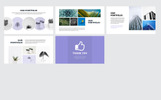 Adhar - Modern Minimal Business PowerPoint主题 小的屏幕截图 "Adhar - Modern Minimal Business" PowerPoint 模板