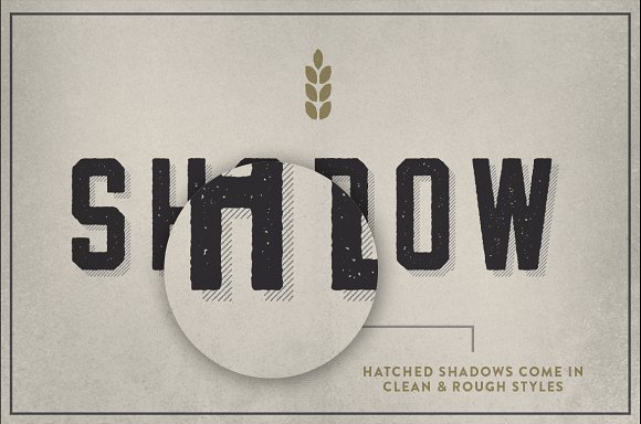 Oatmeal Stout - 5 Styles Font Template Small Screenshot Oatmeal Stout - 5 Styles Font