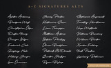 JV Signature SVG - Opentype SVG Font Theme Small Screenshot JV Signature SVG - Opentype SVG Font