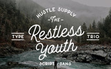 The Restless Youth - Bundle Betűtípus Témá Kis méretű képernyőkép The Restless Youth - Bundle Betűtípus
