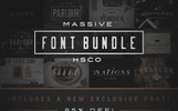 Massive Bundle Font Template Small Screenshot Massive Bundle Font