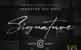 JV Signature SVG - Opentype SVG Font Theme Small Screenshot JV Signature SVG - Opentype SVG Font
