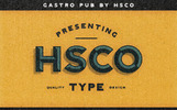 Gastro Pub - Type Family Font Template Small Screenshot Gastro Pub - Type Family Font