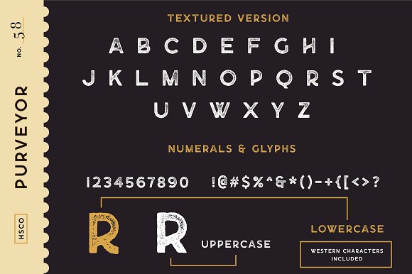 Purveyor - 8 Fonts Included Font Template Small Screenshot Purveyor - 8 Fonts Included Font
