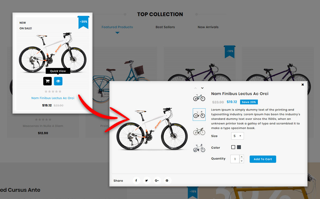 Envelo Bicycle Store PrestaShop Theme Envelo Bicycle PrestaShop Theme
