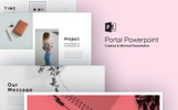 Portal Cool PowerPoint Theme Small Screenshot Portal PowerPoint Template