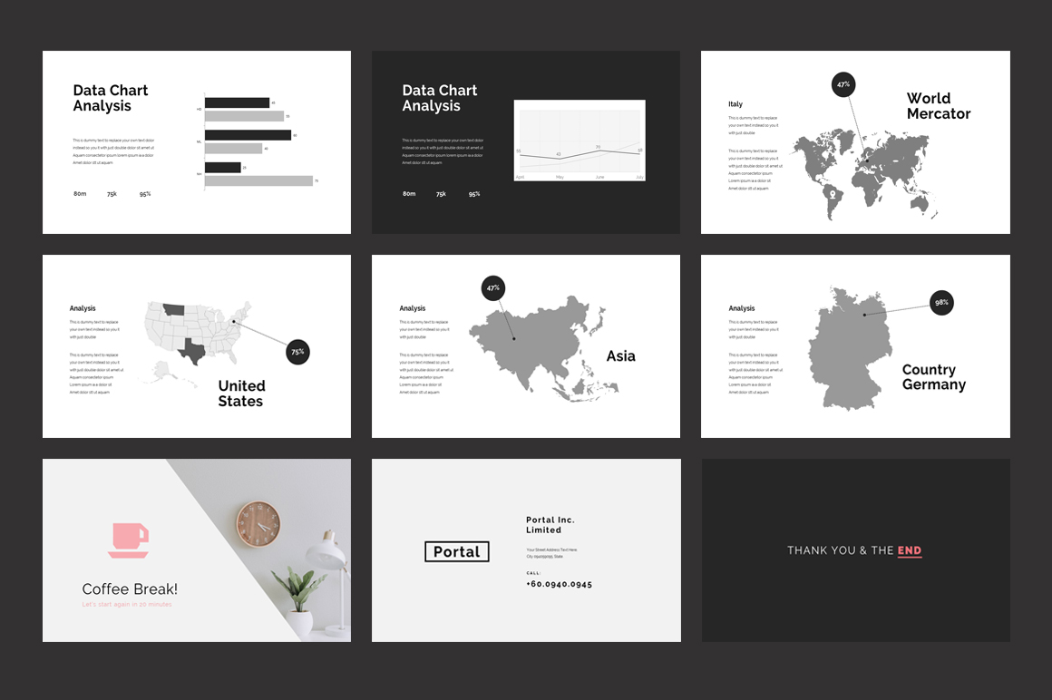 Portal - Keynote Template Small Screenshot Portal - Keynote Template